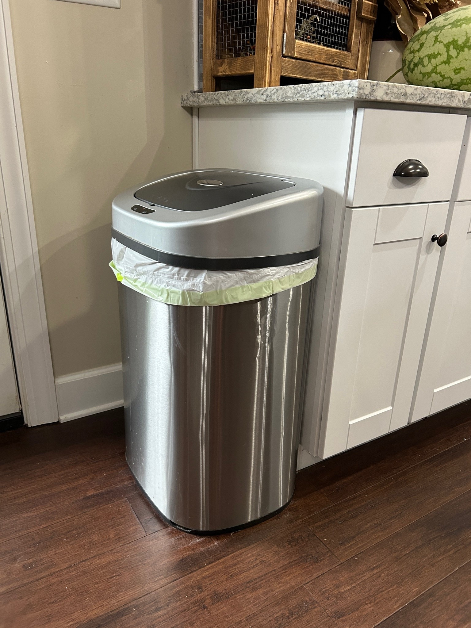 My trashcan. She’s a good 5 years old and still doing her job

#LTKHome