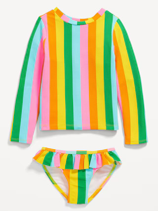 Ruffle-Trim Bikini Swim Set for Toddler and Baby | Old Navy (US)