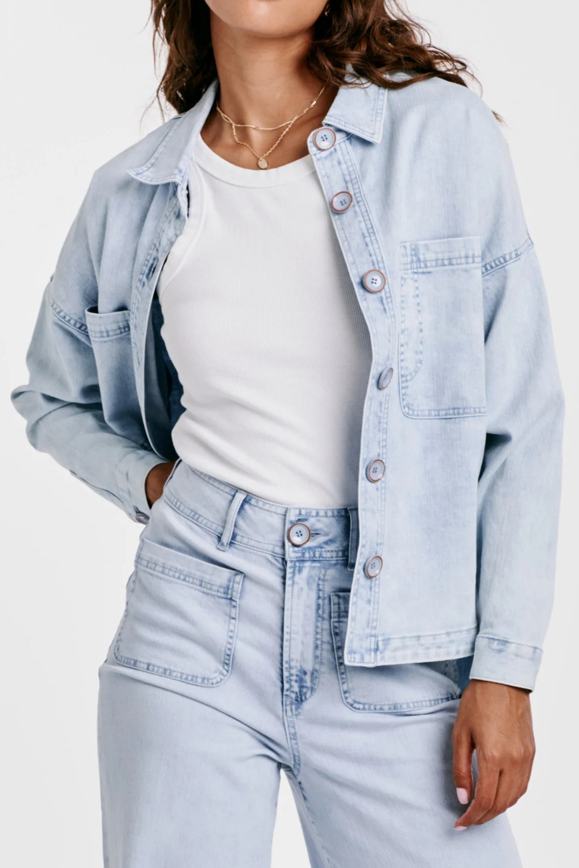 GINA DENIM JACKET ARTHLOW | Dear John Denim