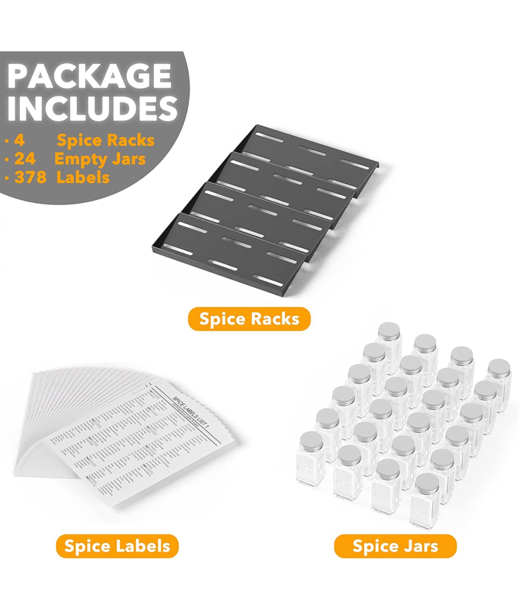 Drawer organizer, organization, spice drawer, spice jars, spice racks, spice jar labels. Kitchen organization.

#LTKsalealert #LTKunder50 #LTKhome