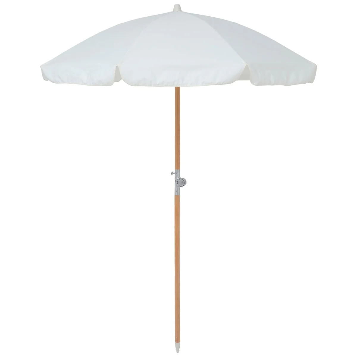 Luxe Beach Umbrella - Cream | SUNNYLIFE US
