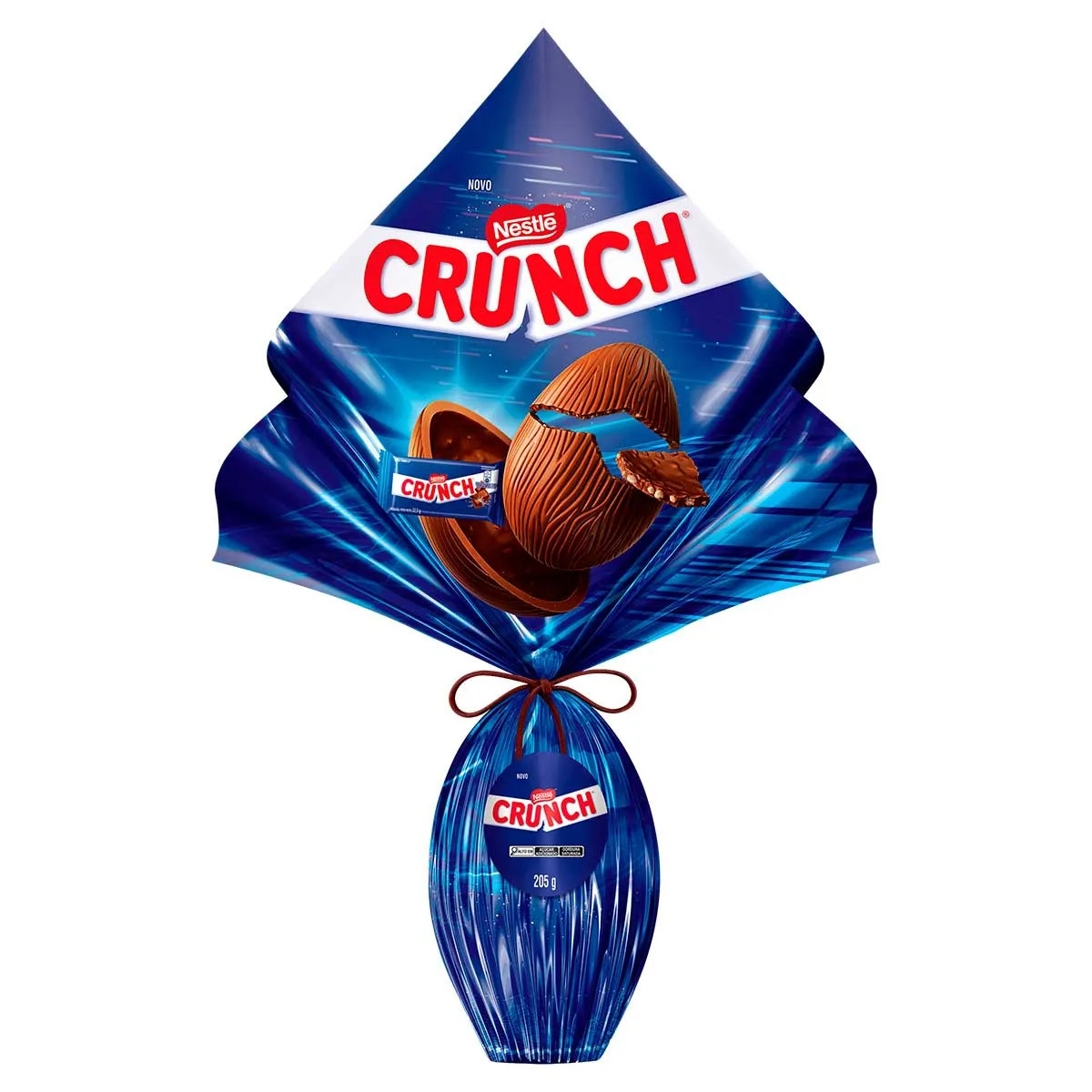 Ovo de Páscoa ao Leite Crunch Nestlé 205g | Carrefour (BR)