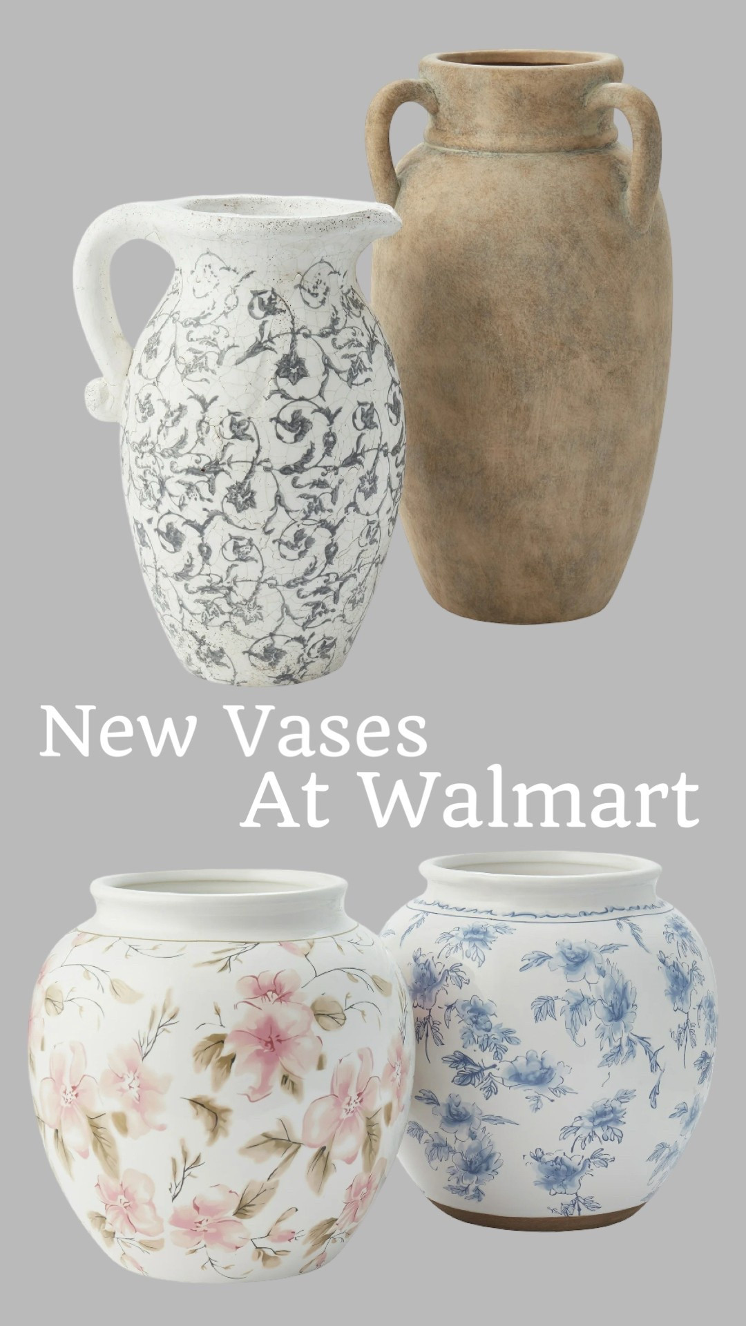 New Vases at Walmart 

#LTKStyleTip #LTKHome #LTKFindsUnder50