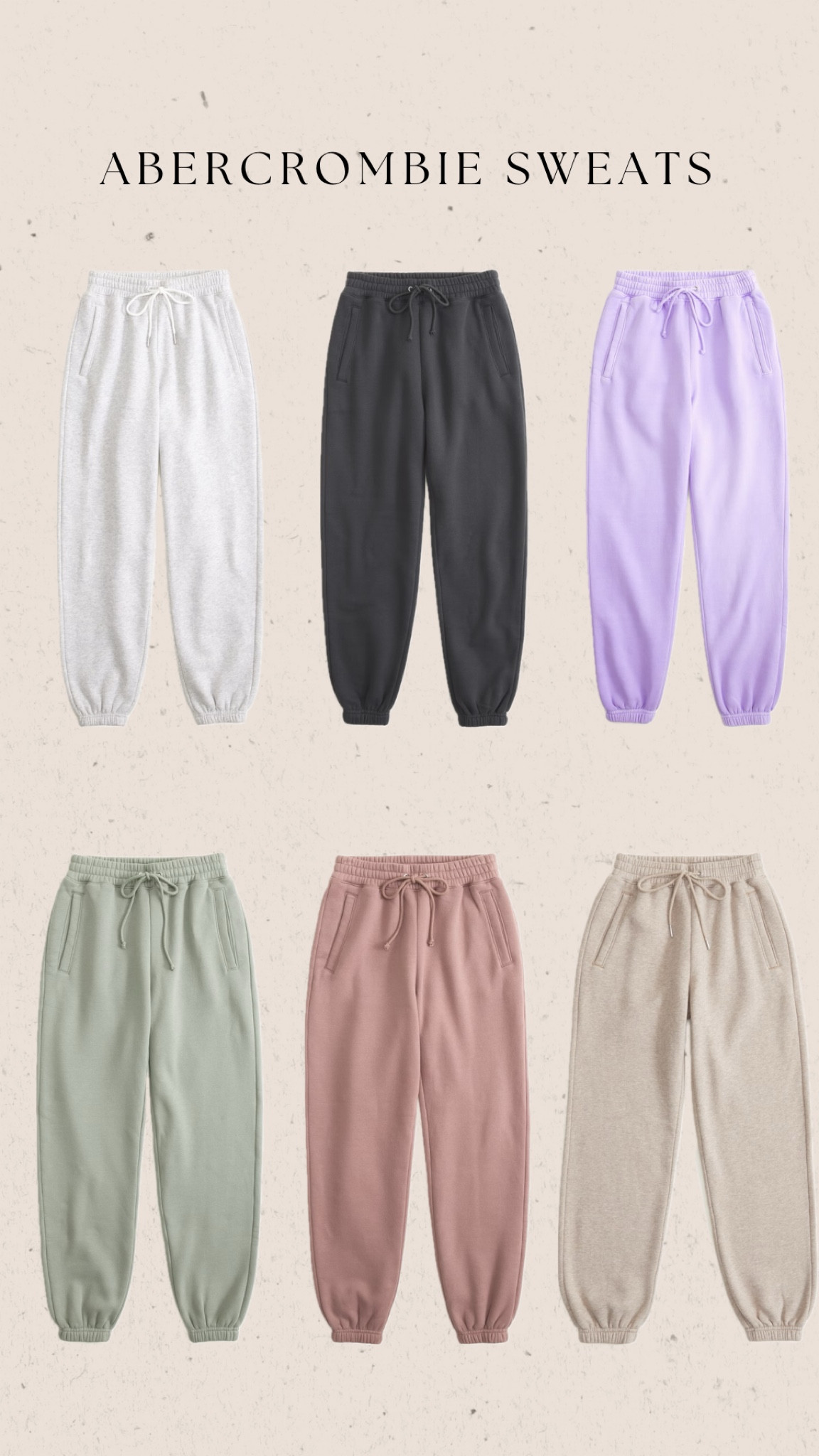 Abercrombie sweats, Abercrombie&fitch, sweats, joggers

#LTKsalealert #LTKstyletip #LTKfindsunder100