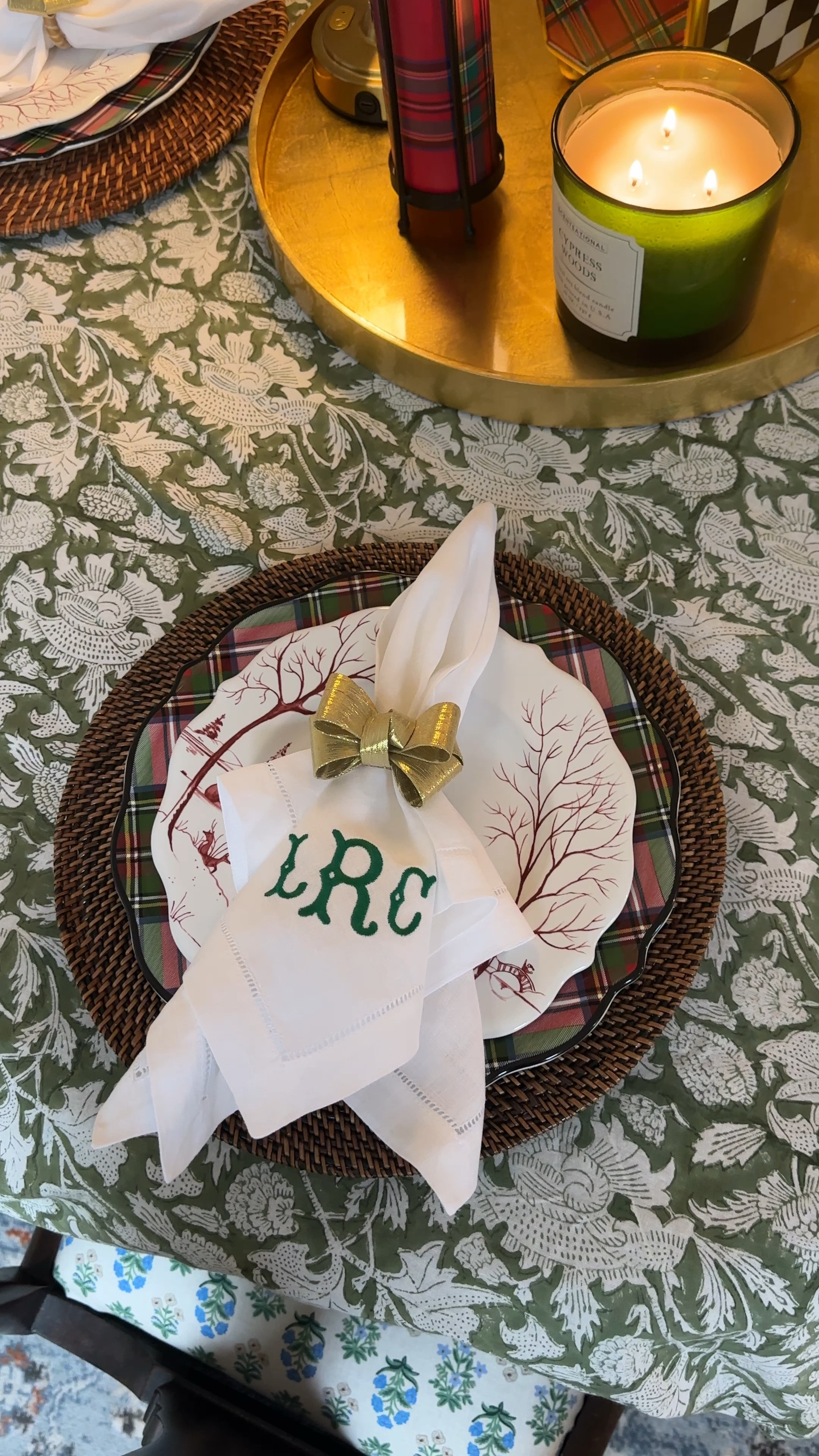 Christmas table decor! 

#LTKHoliday #LTKSeasonal