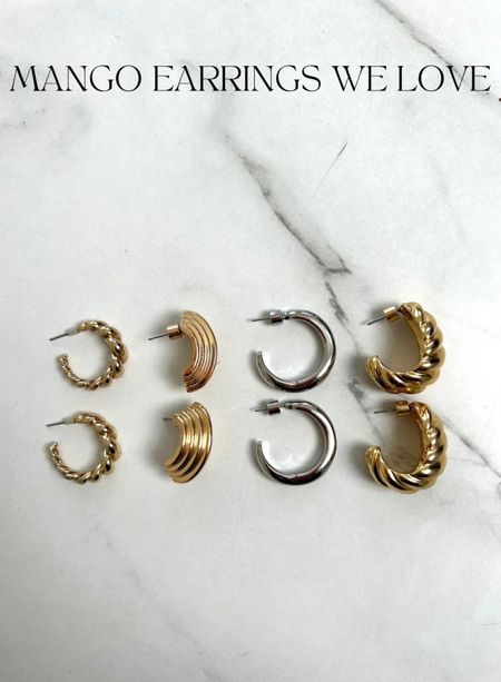 Our Recent Obsession - Mango Earrings ✨

#LTKworkwear #LTKfindsunder50 #LTKstyletip