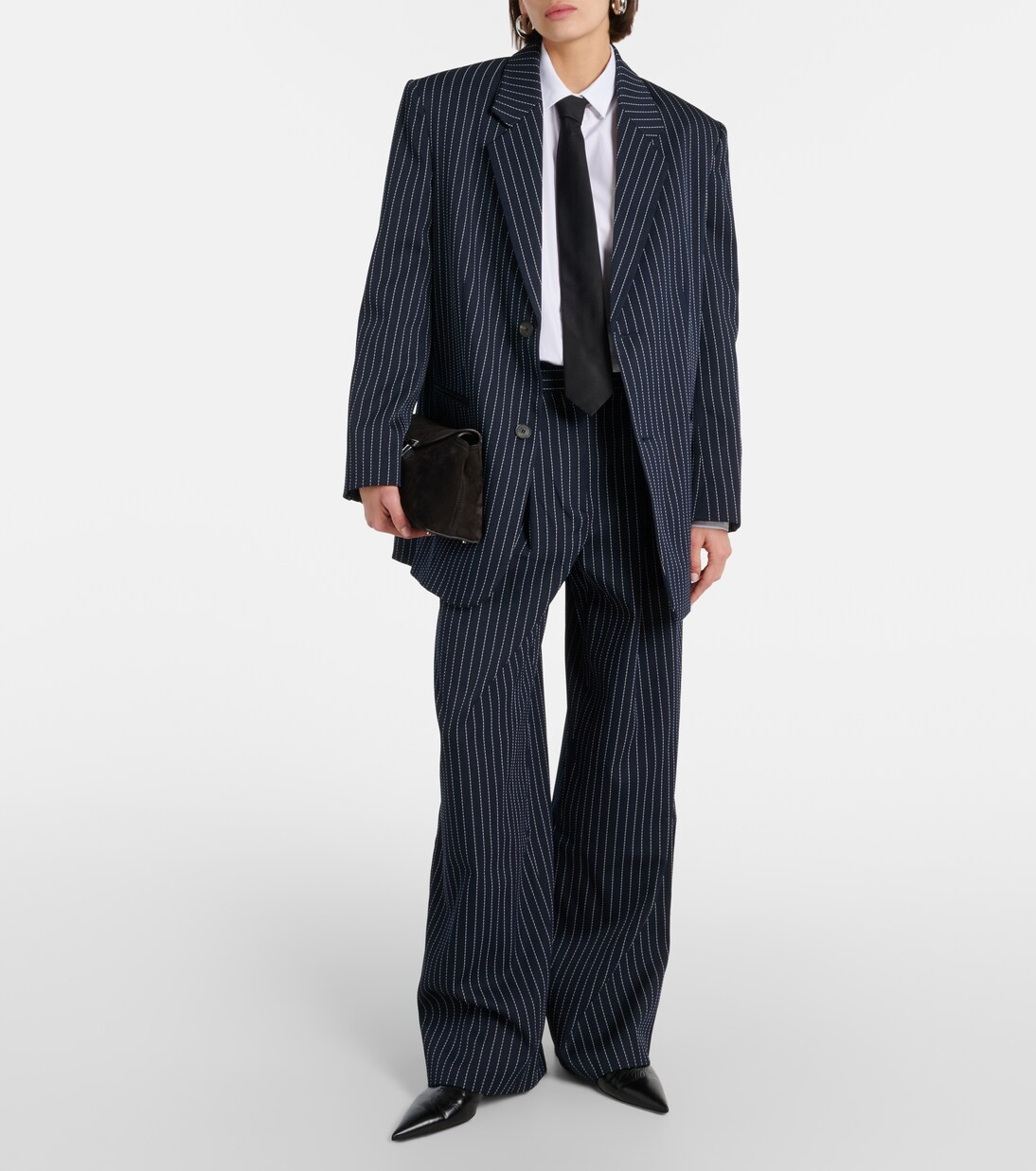 Ripley pinstripe twill wide-leg pants | Mytheresa (US/CA)