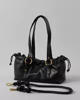 AE Vegan Leather Drawcord Hot Dog Bag | American Eagle Outfitters (US & CA)