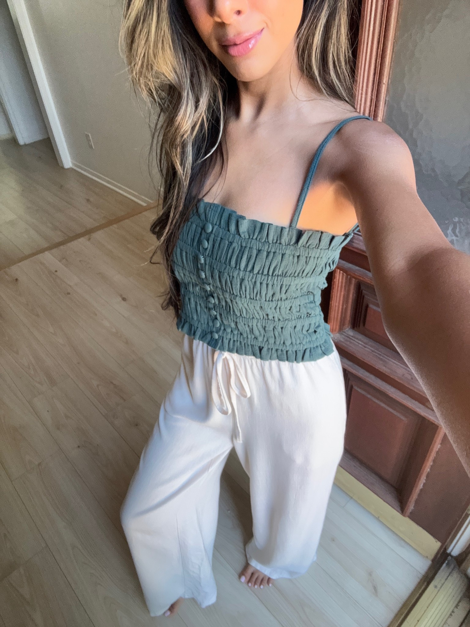 My Amazon linen pants are in the color “apricot” and on sale for $26! I wear these ALL of the time and I have them in almost all of the colors, but these are my favorite shade! I also love them for traveling. 


•••


Linen pants white linen pants comfortable pants Amazon finds Amazon fashion Amazon pants white pants linen outfit comfortable outfit comfy outfit cute cozy outfit versatile pants affordable outfits affordable pants budget friendly outfit travel outfit cute travel pants travel must haves 

#LTKTravel #LTKFindsUnder50