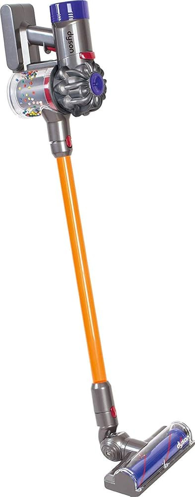 Casdon 68702 Dyson Cordless Vacuum Interactive Toy for Children Aged 3+, Purple and Orange | Amazon (US)