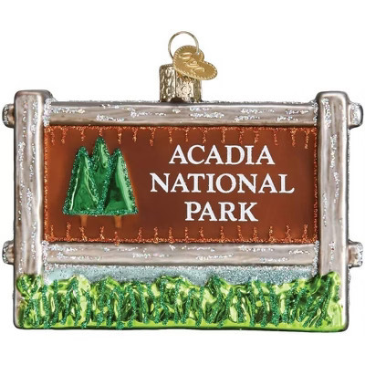 Old World Christmas Blown Glass Ornament for Christmas Tree, Acadia National Park | Target