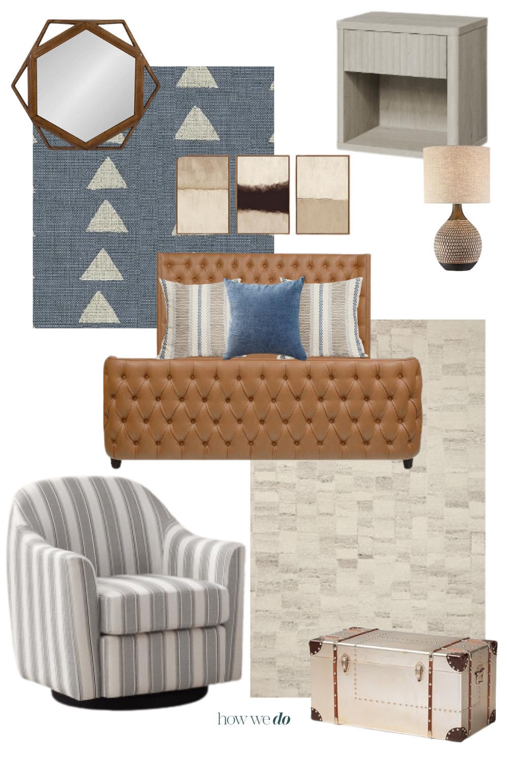 Mid-Modern Bedroom Design, Bedroom Mood Board, Master Bedroom Design 

 #LTKHome #LTKStyleTip