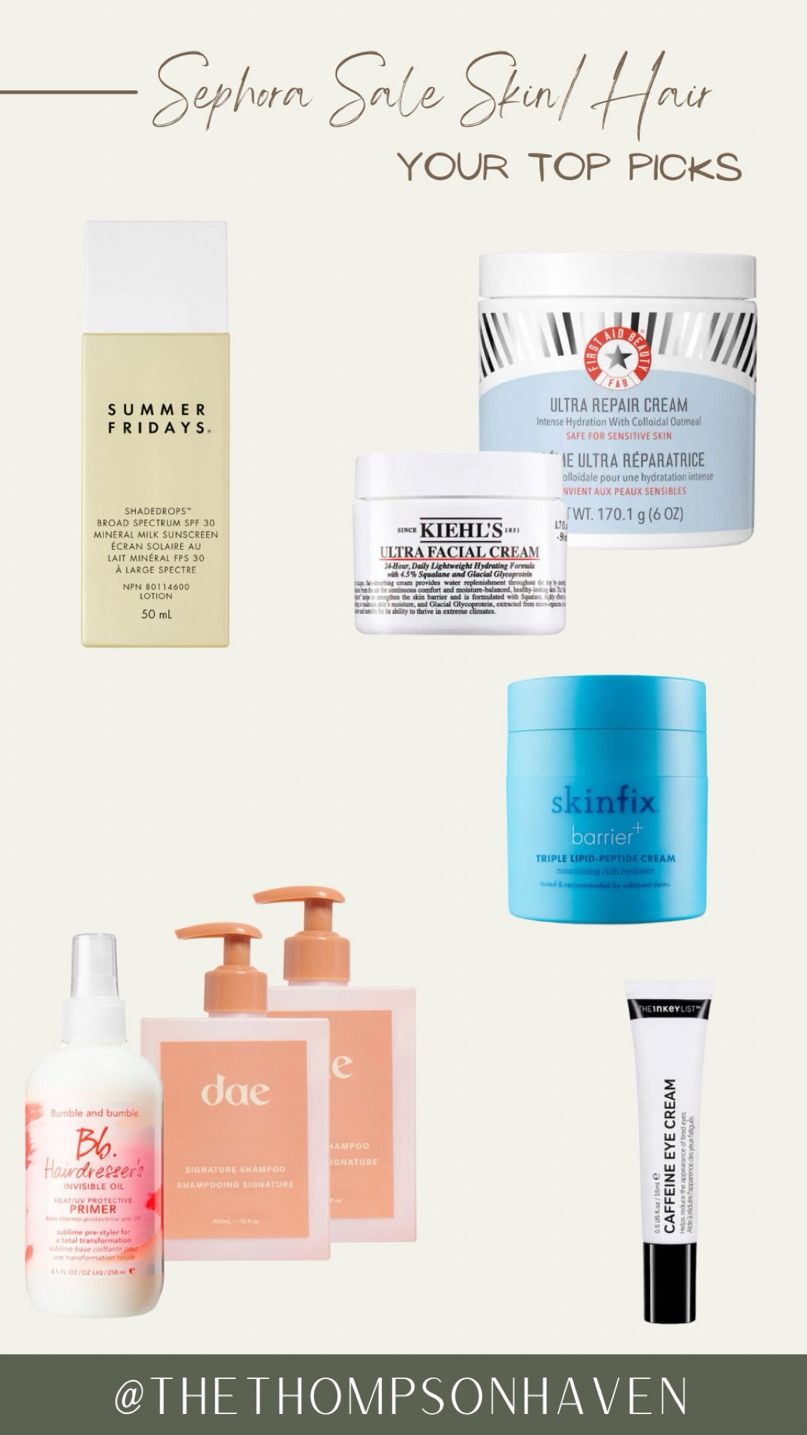 Sephora Sale Skin & Hair Top Picks

#LTKGiftGuide #LTKHolidaySale #LTKbeauty