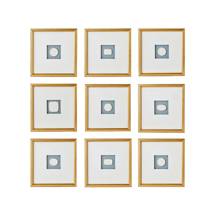 Framed Intaglio Set | Caitlin Wilson Design
