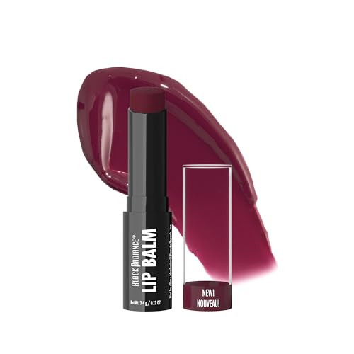 Black Radiance Beyond A Pout Plumping Lip Balm, Moisturizes & Conditions with a Blend of Botanical Oils & Hyaluronic Acid For a Glossy Finish, Vegan, Cruelty-Free - Luscious | Amazon (US)