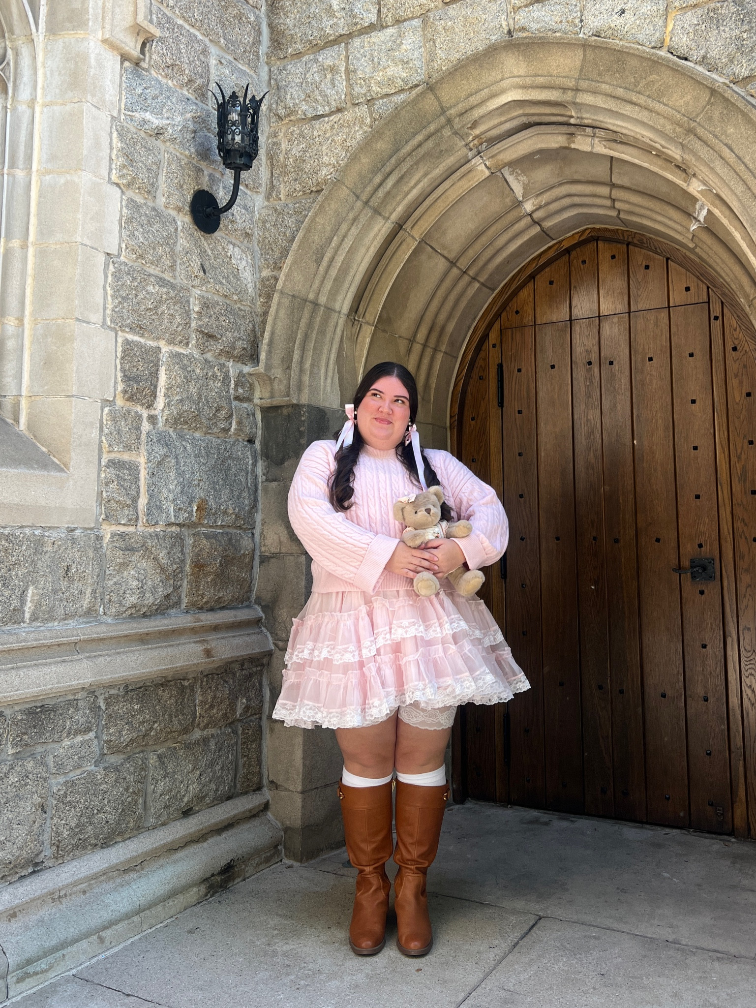 Plus size pink fall outfit 🎀🧺

#LTKFindsUnder50 #LTKPlusSize #LTKSeasonal