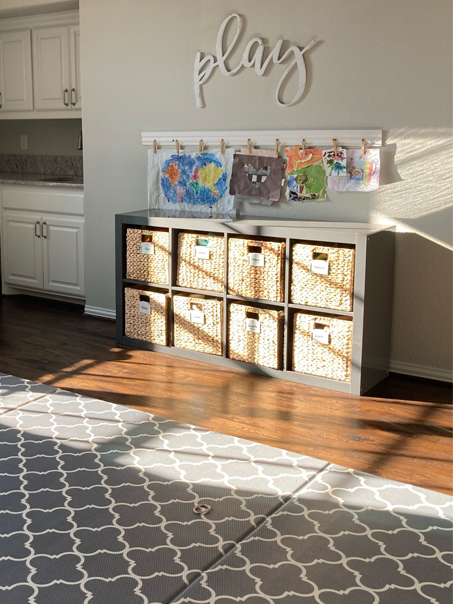 A peaceful play space 

#LTKfamily #LTKhome #LTKkids
