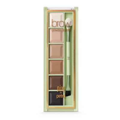 Pixi by Petra Brow Powder Palette Shades of Brows - 0.2oz | Target