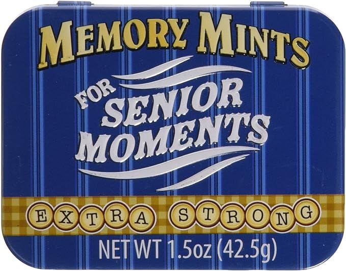 Memory Mints for Senior Moments Fun Gag Tin | Amazon (US)