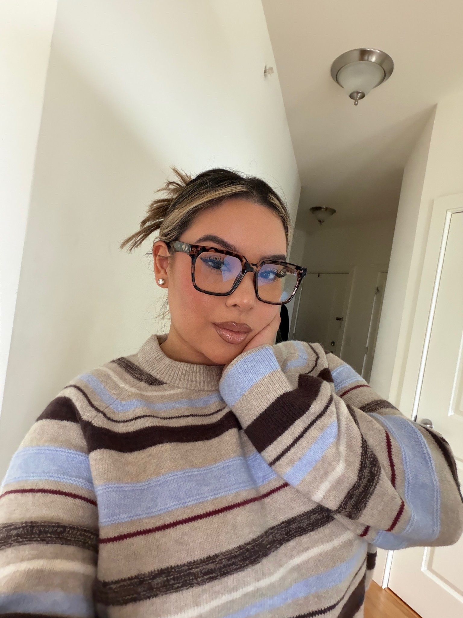 mid-day check in🤎 sweater on sale! (Wearing a size L) 

#LTKSeasonal #LTKMidsize #LTKSpringSale