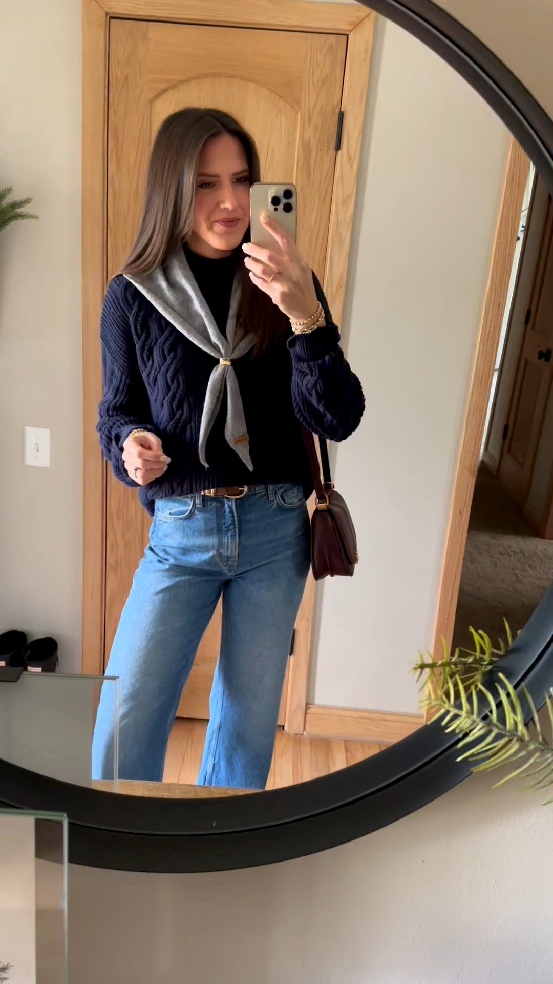 I’m here for all the scarves like this. Such a fun style that you’ll see me wearing a lot this winter. 