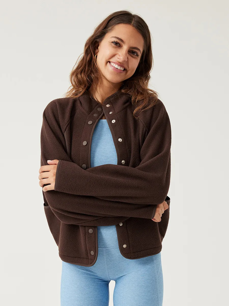 RecFleece Snap JacketA Heart | Outdoor Voices