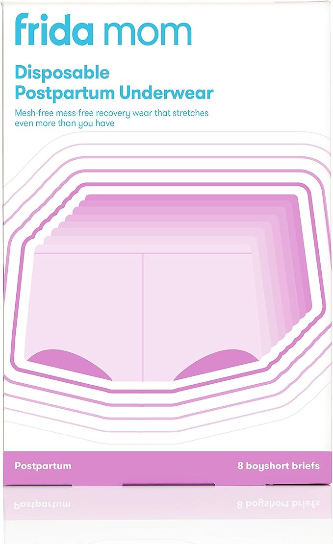 FridaBaby Frida Mom Disposable Postpartum Underwear (Without pad) | Super Soft, Stretchy, Breatha... | Amazon (US)