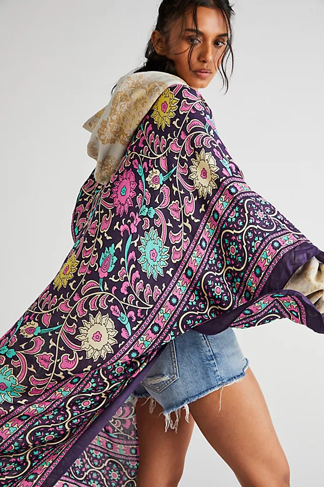 Magic Dance Border Print Kimono | Free People (Global - UK&FR Excluded)