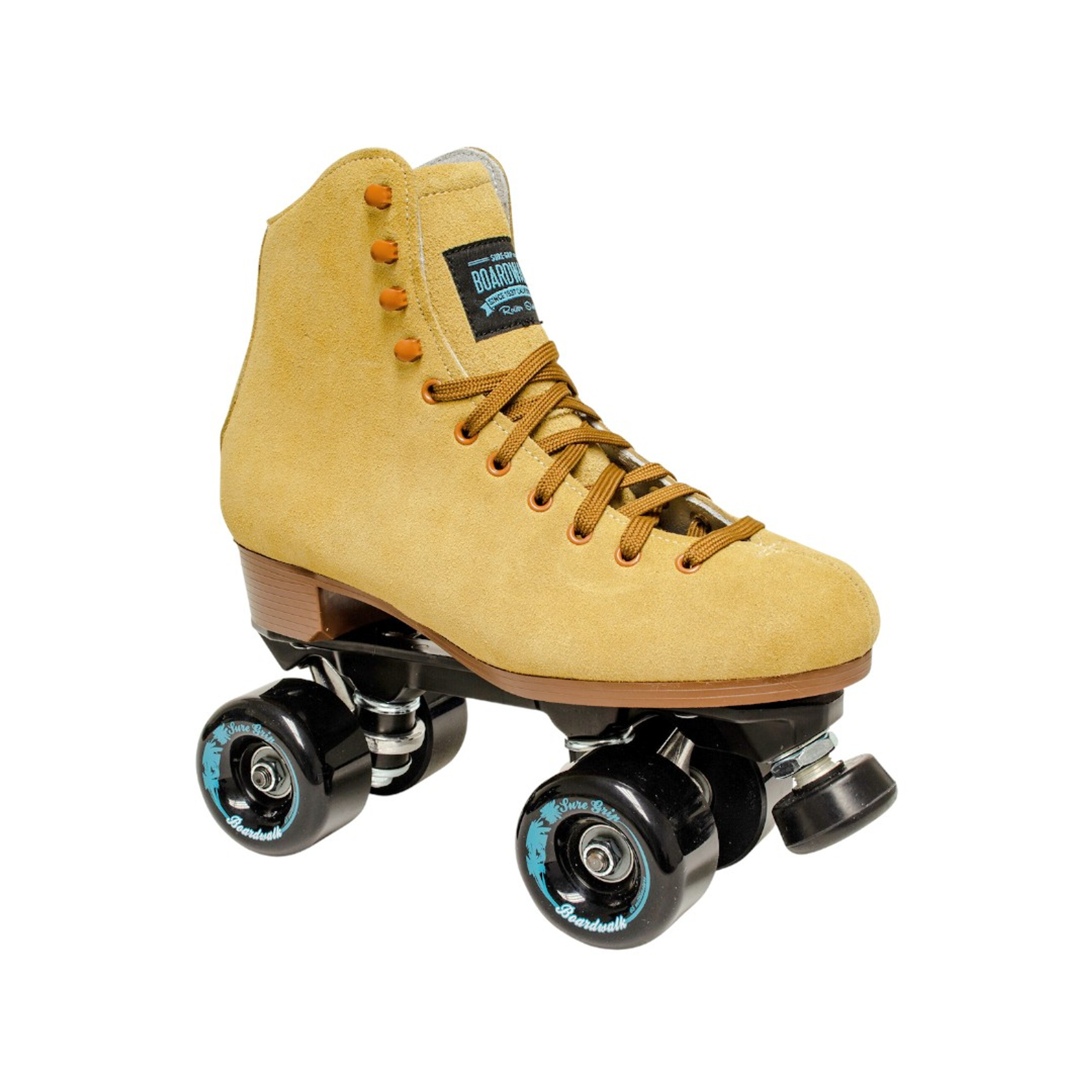 Sure-Grip Boardwalk Outdoor Roller  Skates | Tan | RollerSkateNation