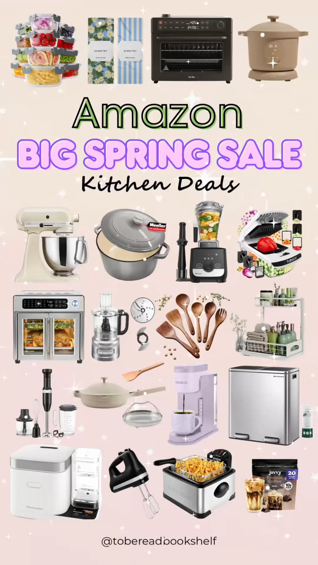 The Amazon Big Spring Sale ends tonight! Many items 40% off and up!

Check out my previous posts for tags to all of these products and more! 

Keywords: home, sale, deal, bag, purse, vacuum, hair product, beauty, women’s clothing, men’s clothing, cleaning, electronics

#LTKmomlife #LTKSaleAlert #LTKHome