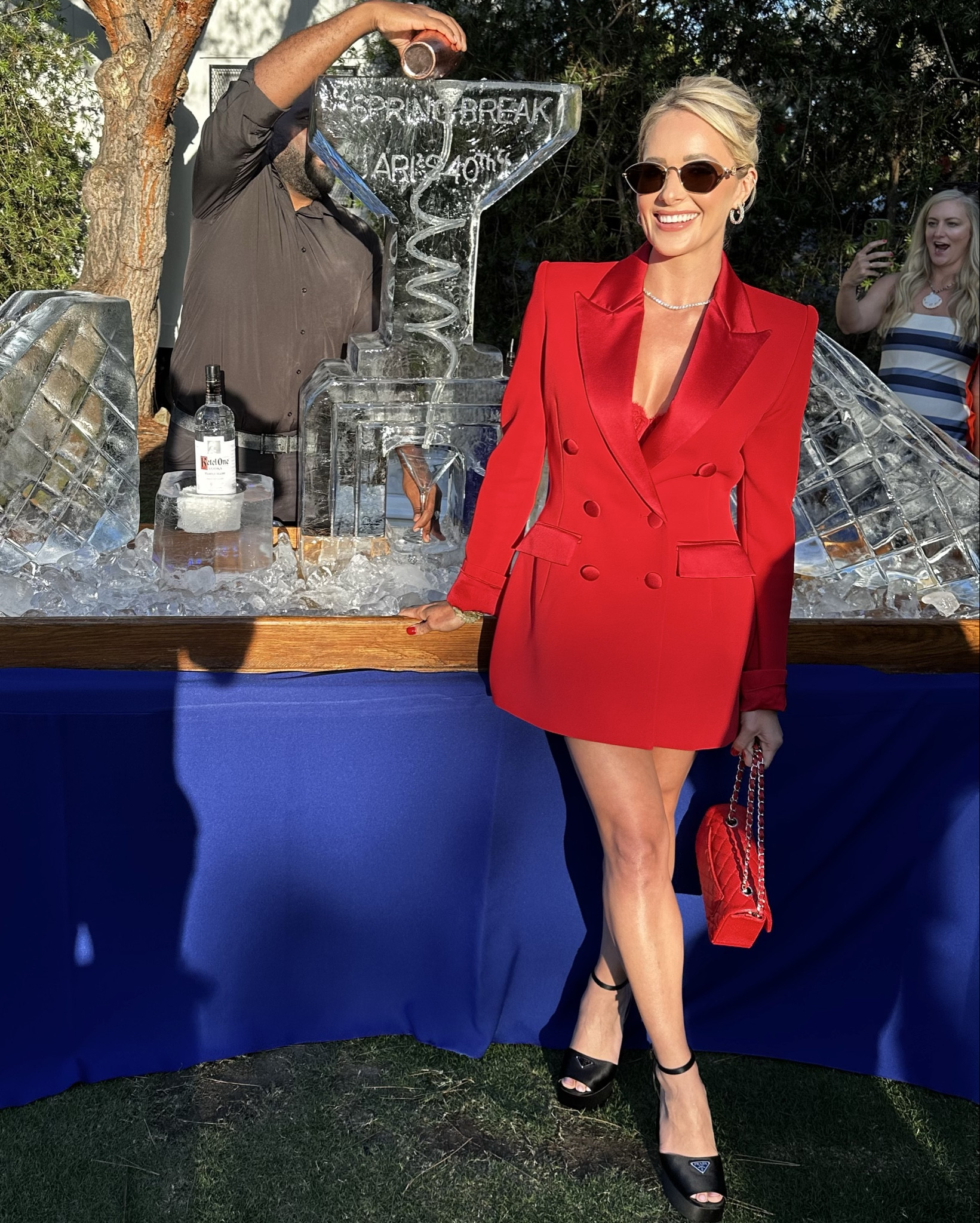 I found the blazer dress of my dreams!! Wore this to a 40th bday celebration this weekend and I am obsessed!

*Wearing an XS*

#LTKParties #LTKWedding #LTKStyleTip