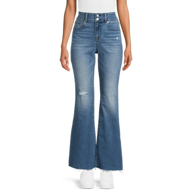 No Boundaries Juniors Double Button Flare | Walmart (US)