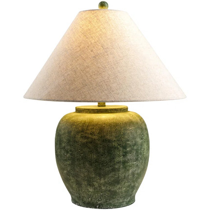 Kiku Cement Table Lamp