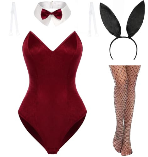 Avidlove Sexy Halloween Costume Woman Bunny Costume Anime Cosplay Lingerie | Amazon (US)