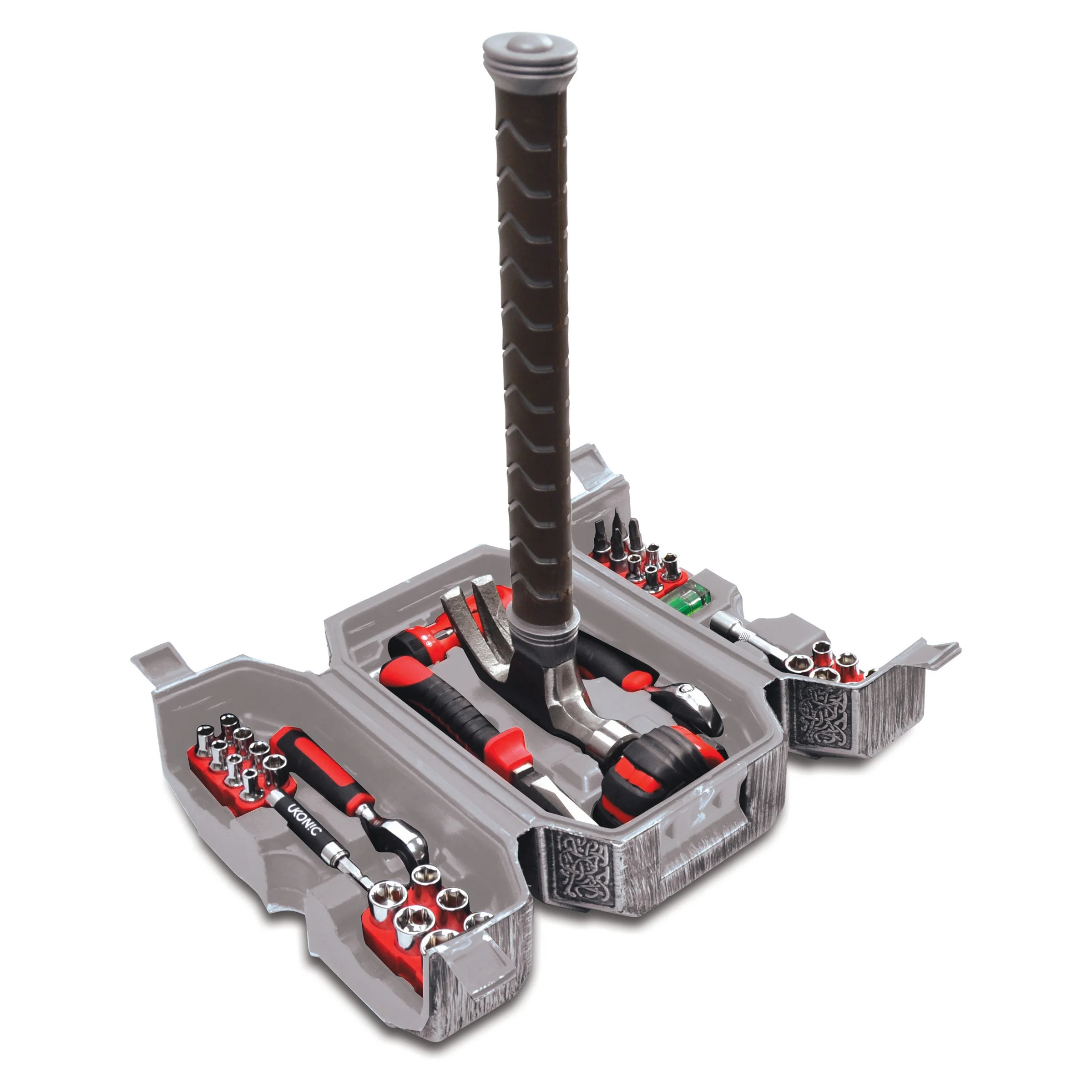 Ukonic Marvel Avengers Thor's Hammer 44 Piece Tool Set - Walmart.com | Walmart (US)