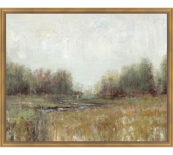 Sunday Fields Framed Canvas | Pottery Barn (US)