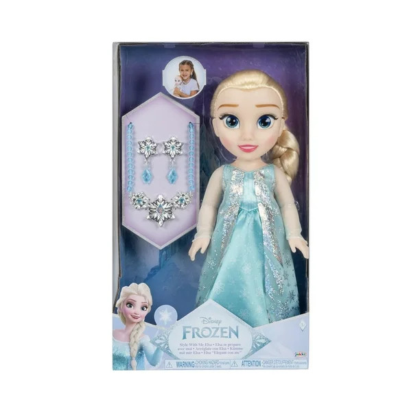 Disney Style with Me 14" Toddler Doll with Child Sized Jewelry | Sam's Club