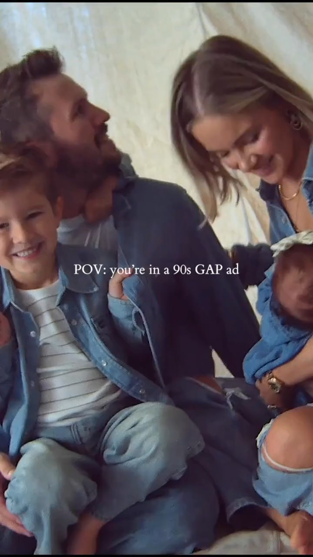 Denim on denim family outfit inspo

#LTKmomlife #LTKootd #LTKHoliday