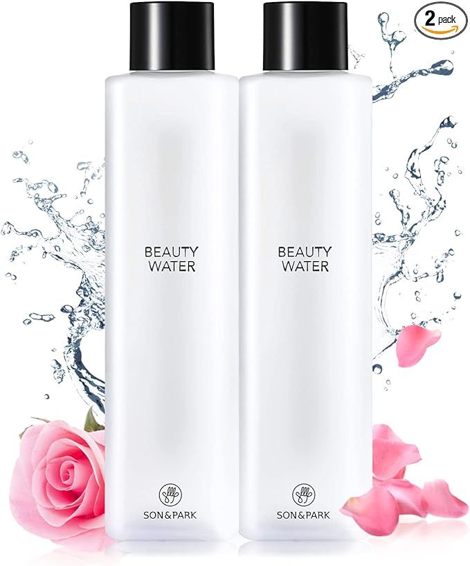 SON&PARK Beauty Water 2 Pack Set 340ml (11.49 fl. oz) | Rose Water Toner with Witch Hazel | Acne ... | Amazon (US)