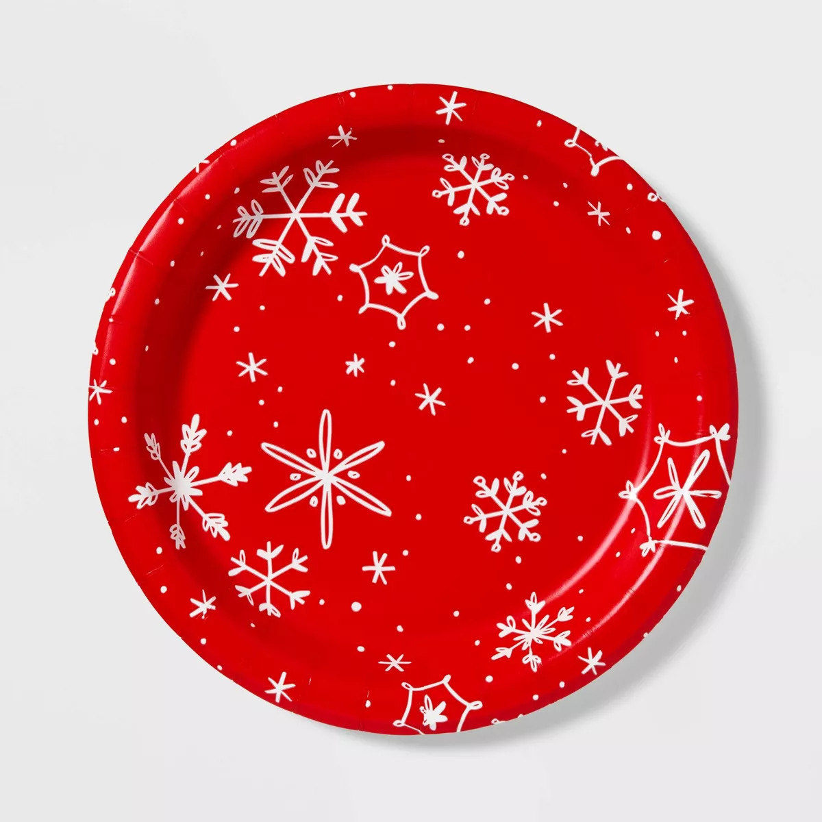 10ct Christmas Red Dinner Plate - Spritz™ | Target