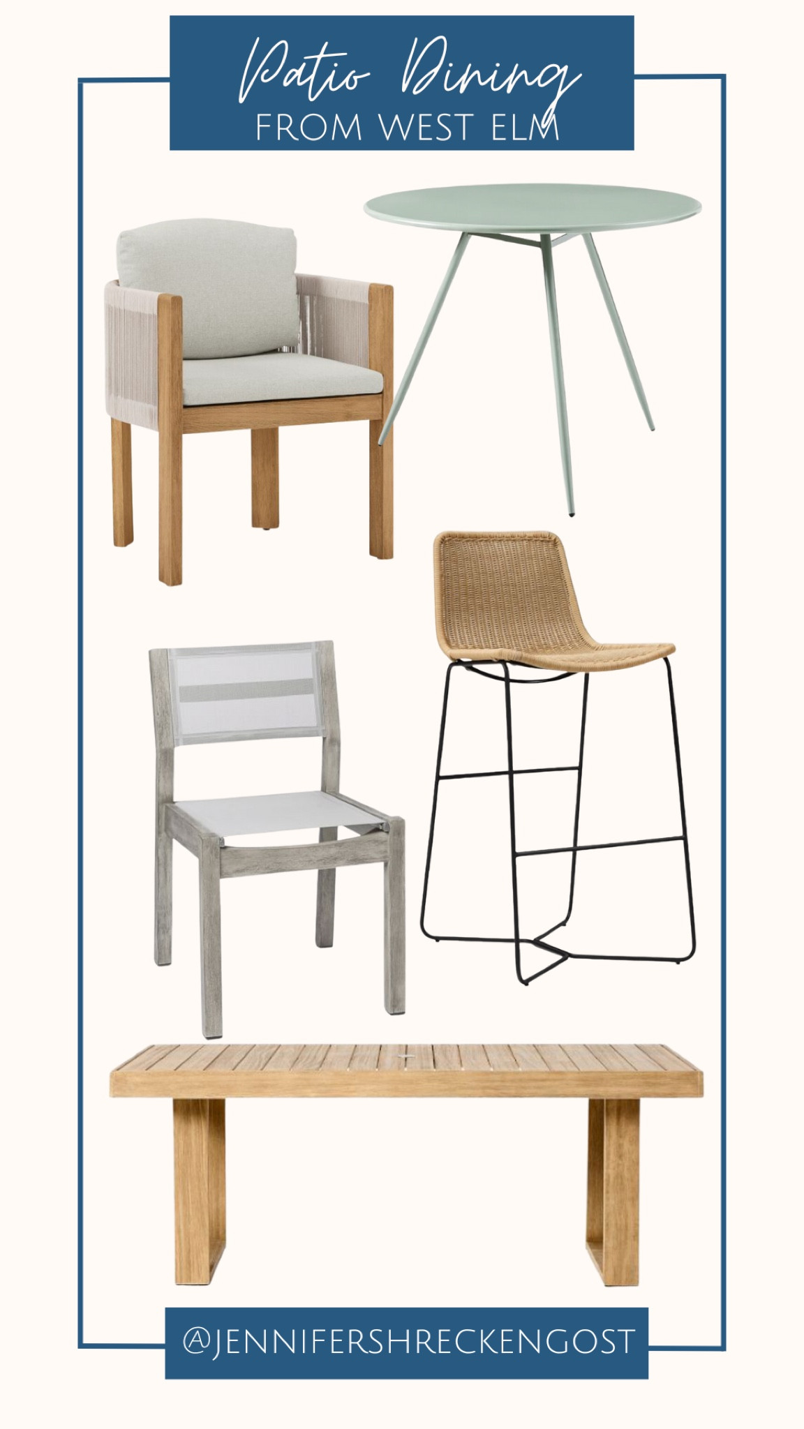 Patio dining from West Elm!

#LTKSeasonal #LTKhome #LTKFind