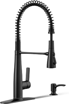 KOHLER Semi-Pro Kitchen Sink Faucet with Soap Dispenser | Amazon (US)