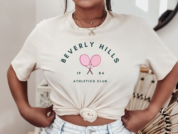 Beverly Hills T-shirt Vintage T-shirt Athletic Club T-shirt | Etsy Canada | Etsy (CAD)