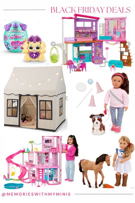 Black Friday deals on girls toys! Barbie dream house American Girl Doll inspired, LOL Surprise 

#LTKCyberWeek #LTKHoliday #LTKGiftGuide