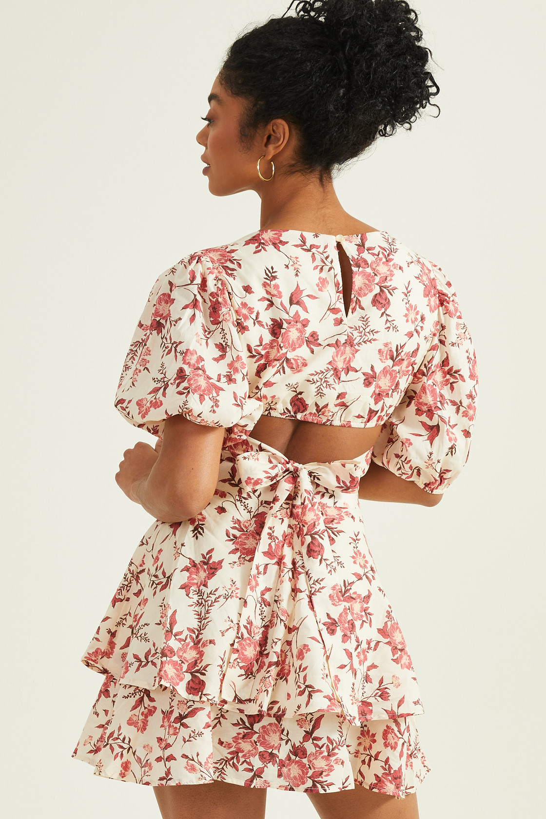 Roxy Floral Cut Out Dress | Altar'd State