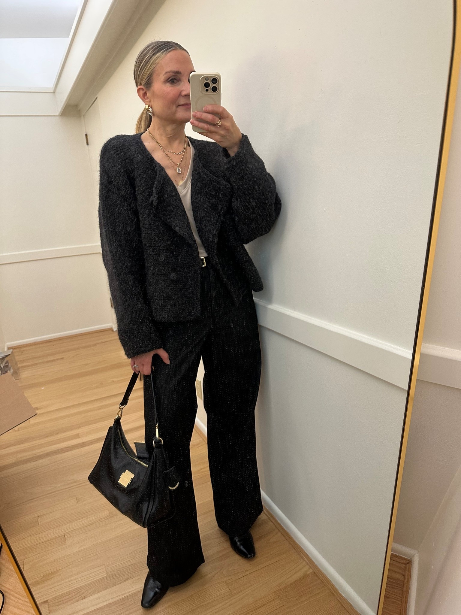 What I wore to church! SSKEIN sweater, gibsonlook Vneck top, Brochu Walker black denim trousers, Madewell boots



#LTKStyleTip #LTKWorkwear #LTKOver40