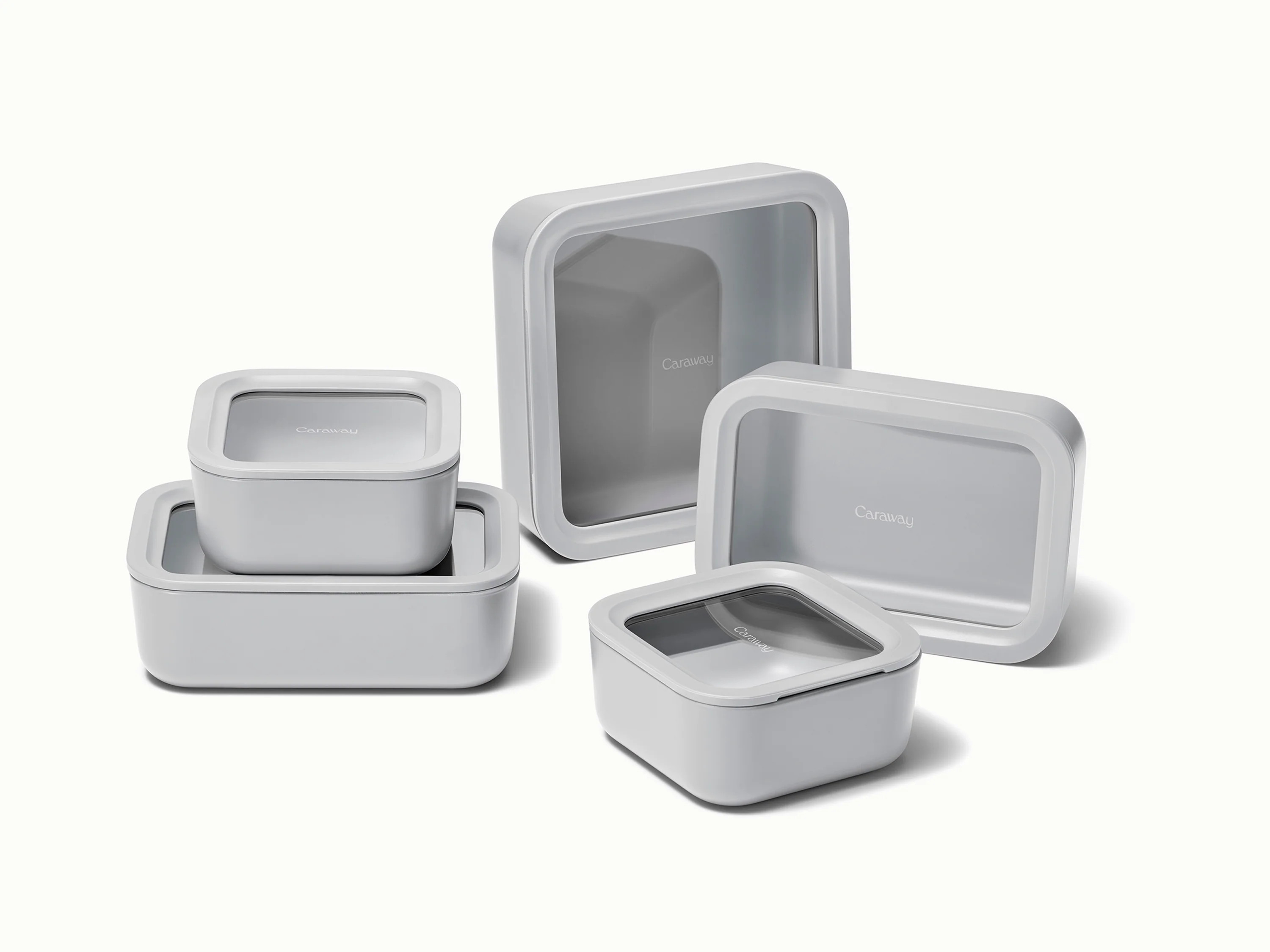 Food Storage Set Gray | Caraway