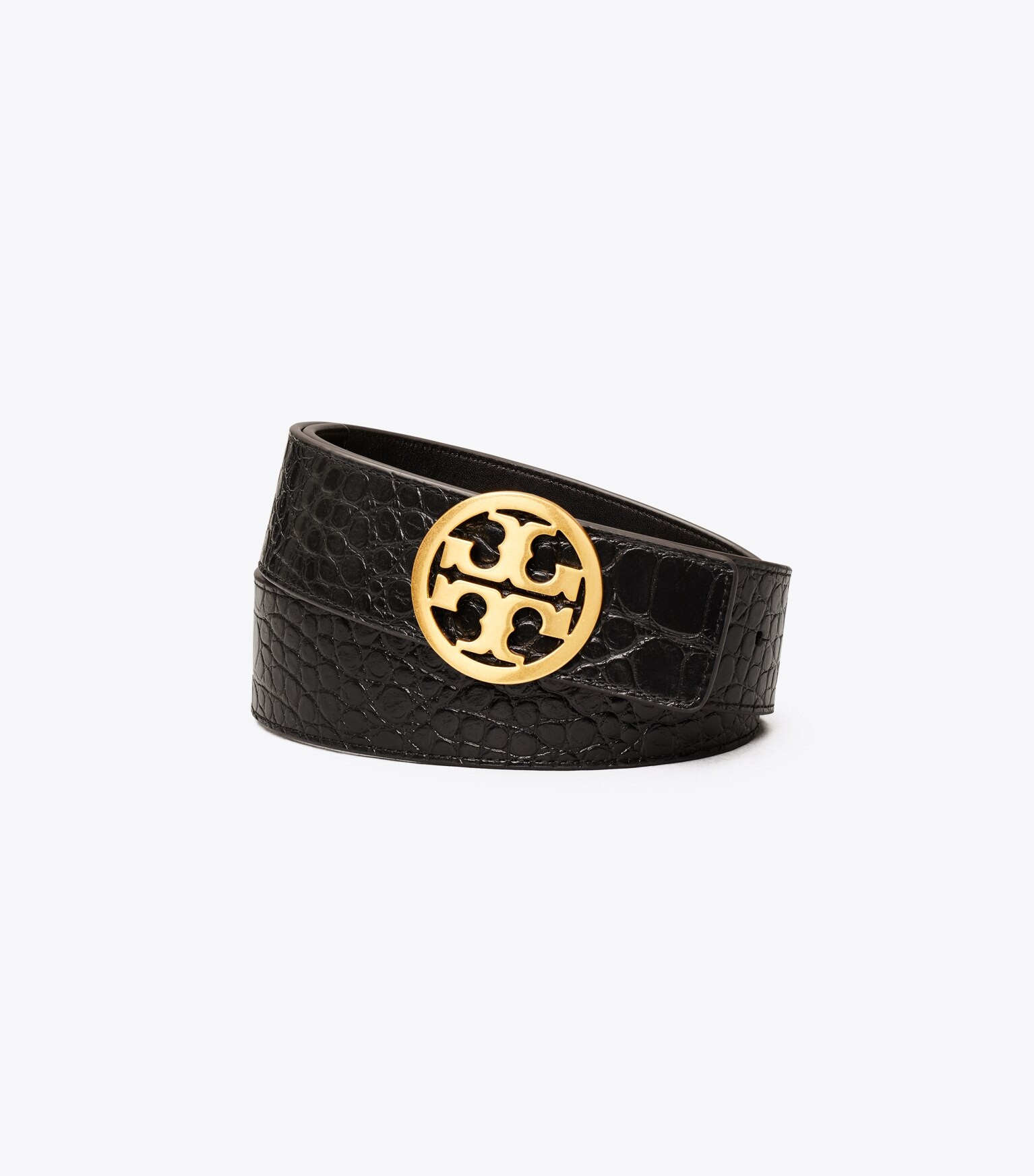 1 1/2" Embossed Double 'T' Belt | Tory Burch (US)