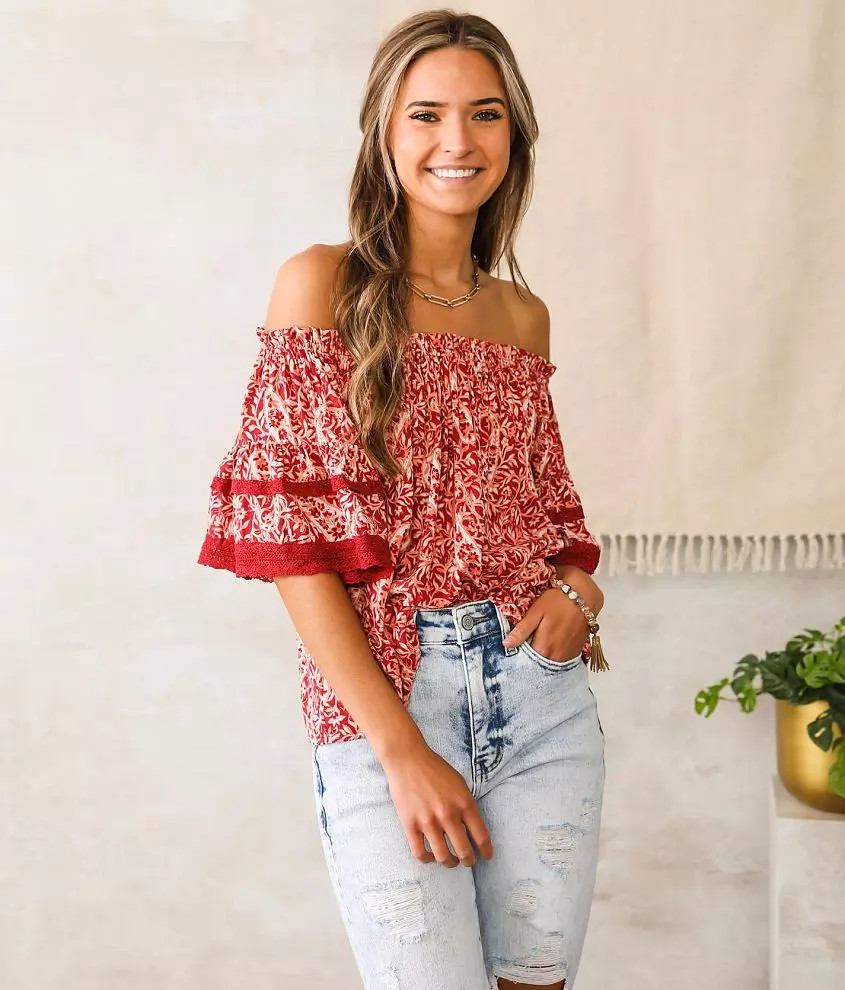 Floral Off The Shoulder Top | Buckle