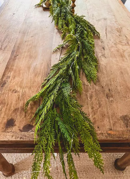 Decorative Woodland Cedar Garland | Antique Farm House